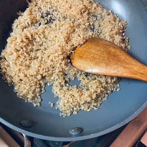 炒り玄米の作り方